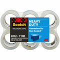 3M Scotch Heavy Duty Packing Tape 50mm x 66m (6-Pack)