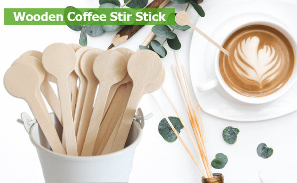 Coffee Stirrers Wooden 14cm (1000-Pack)