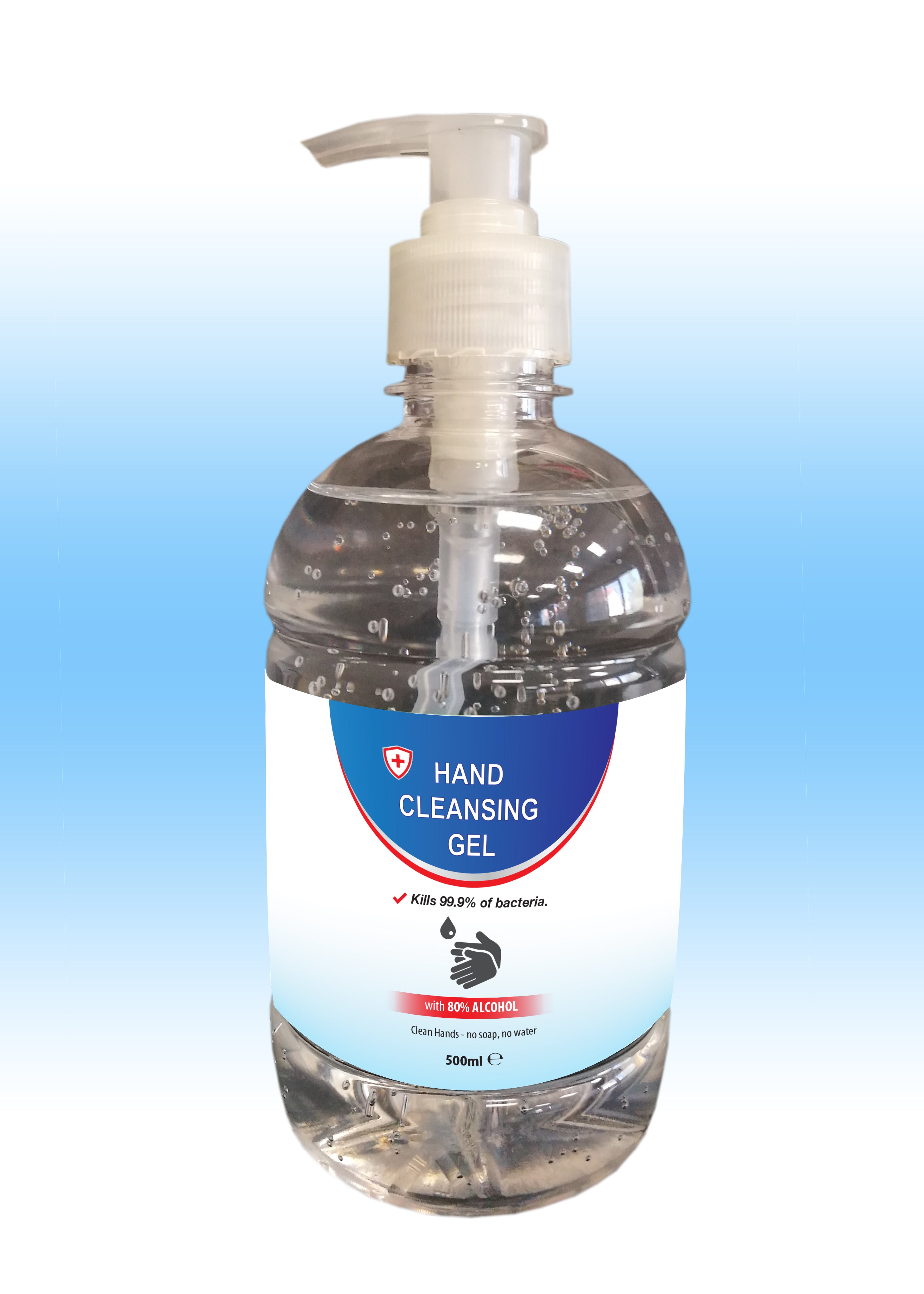 Numai Essentials Hand Sanitiser Gel 500ml — 70% Alcohol
