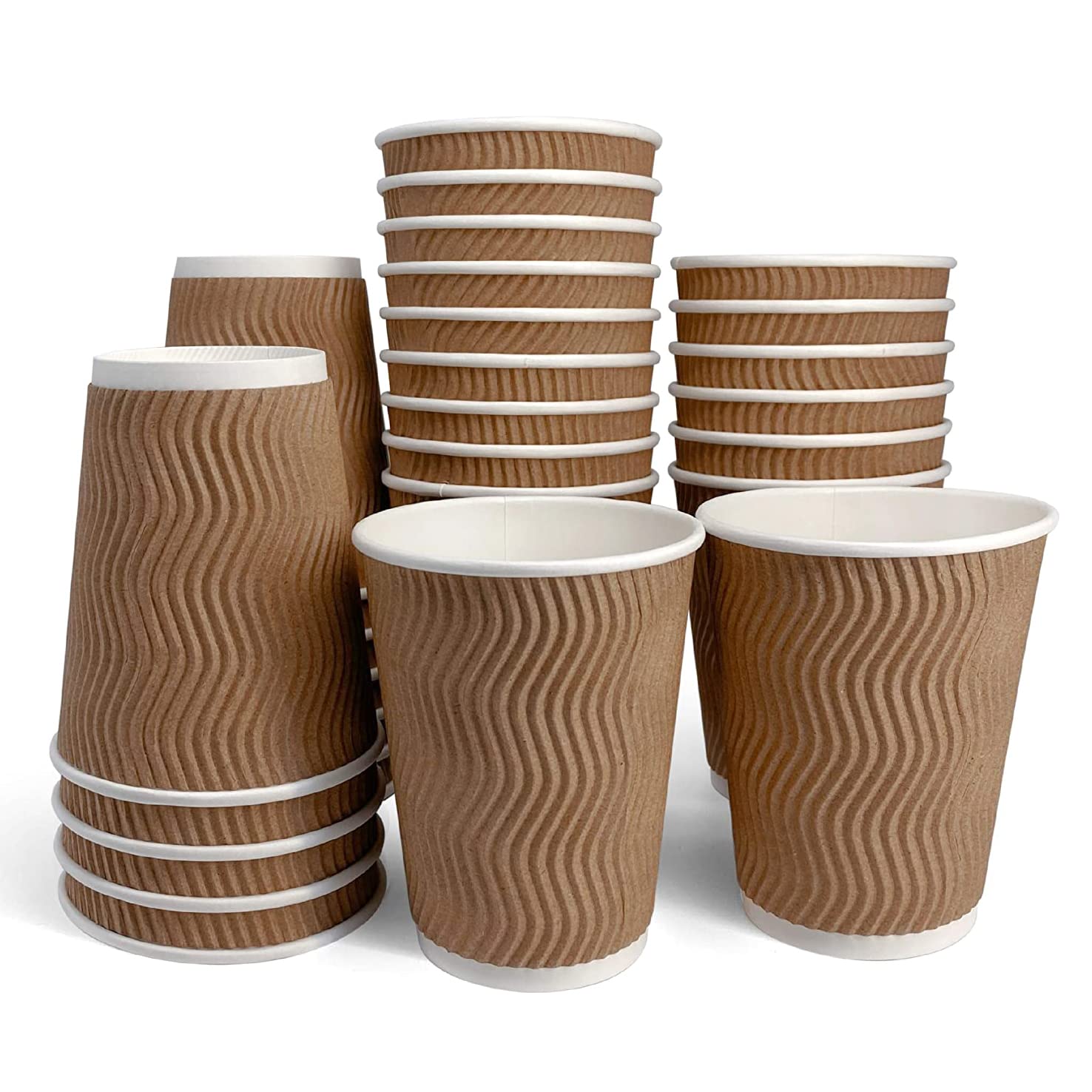 Numai Essentials Paper Cups 12oz (500-Pack)