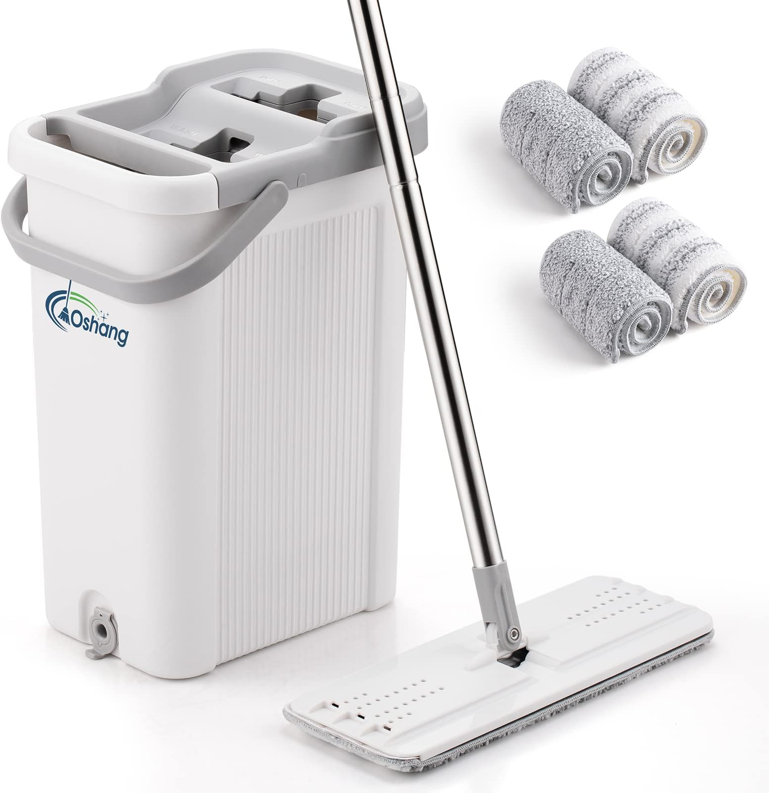 Numai Essentials Flat Mop System — Microfibre
