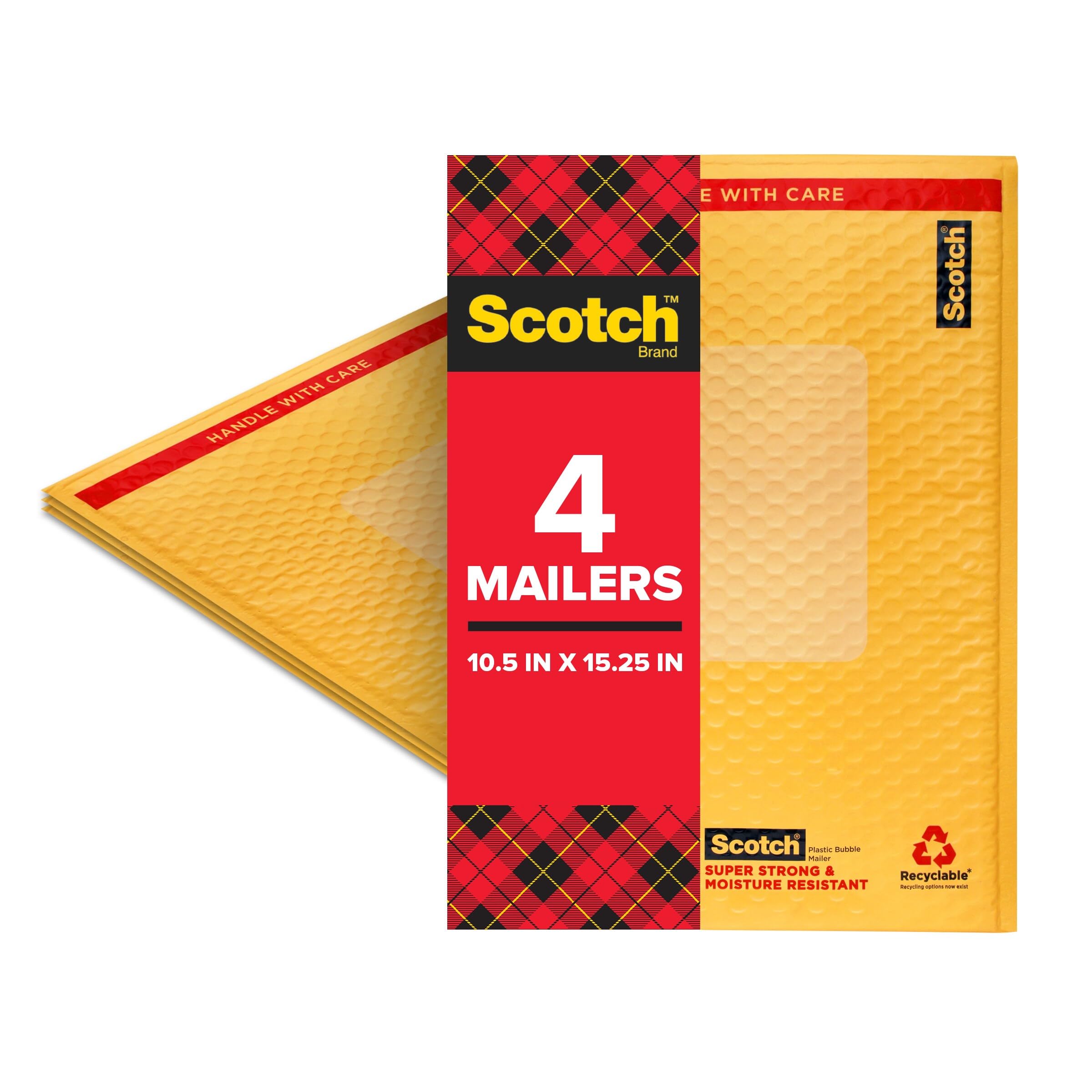 Sealed Air Bubble Mailer Size 5 260x345mm (50-Pack)