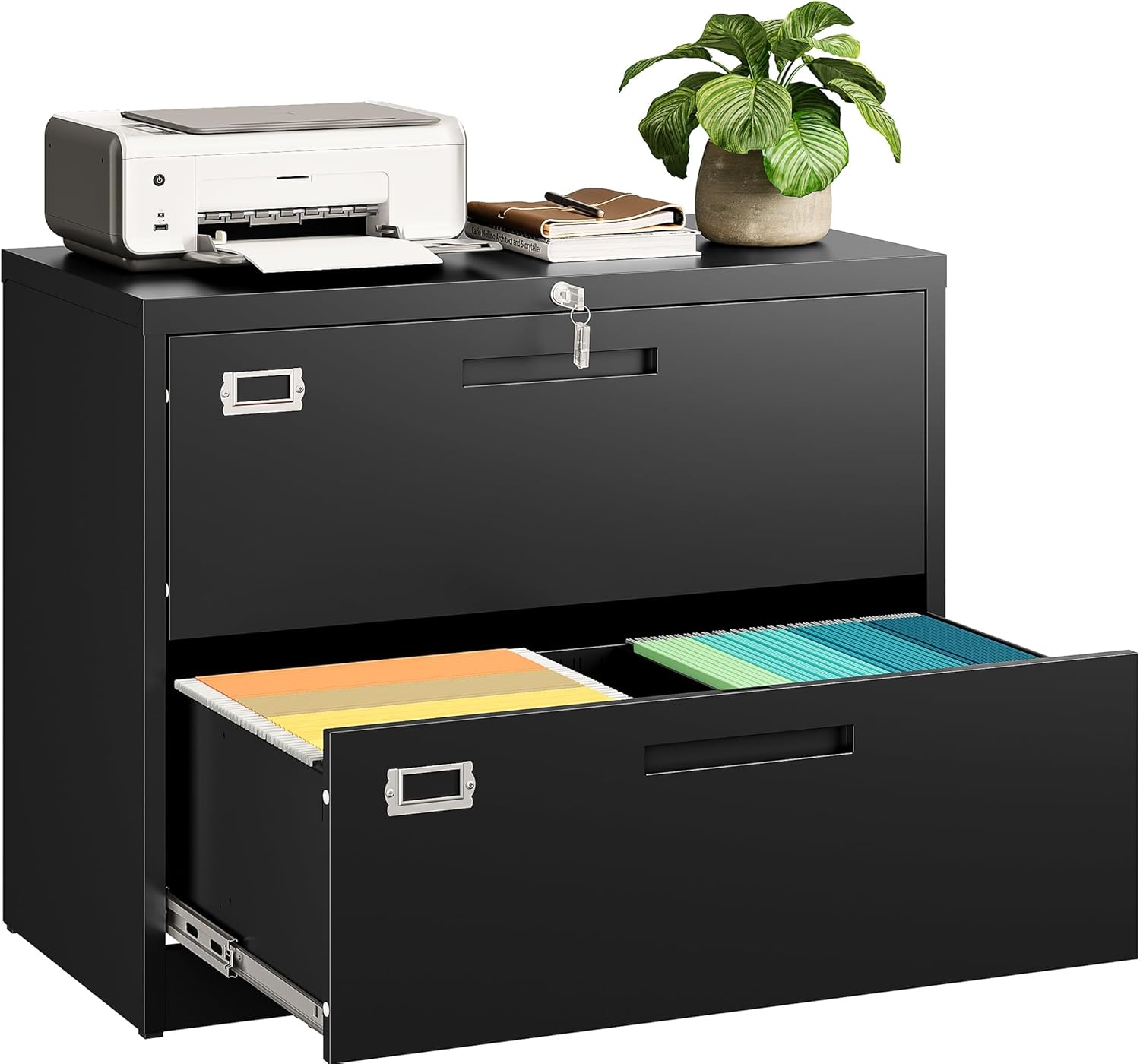 Numai Essentials Lateral File Cabinet 2-Drawer