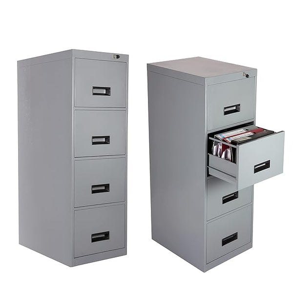 4-Drawer Filing Cabinet Steel