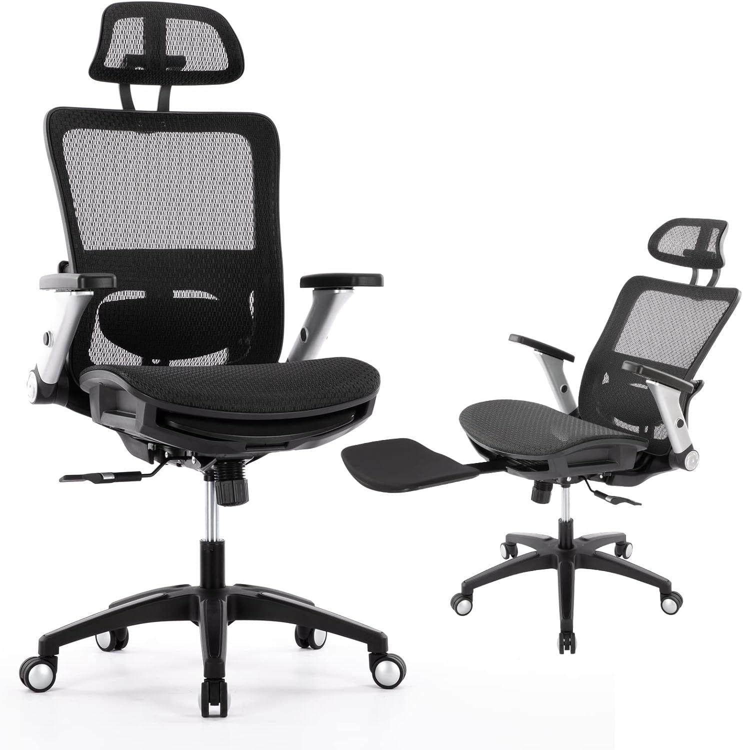 Numai Essentials Ergonomic Mesh Office Chair — High Back