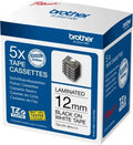 Brother TZe-251 Tape 24mm Black on White
