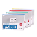 Numai Essentials Zip Bag A4 Clear — Plastic (50-Pack)