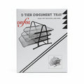 Paper Tray 3-tier PERFEKT Black 40PE040
