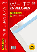 Numai Essentials C4 White Envelopes Peel-Seal (250-Pack)