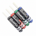 Pentel Maxiflo MWL6-04 Chisel White Board Marker - Assorted (pkt/4pcs)