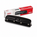 Deli E0121 4-Hole Punch - 10 Sheets Capacity