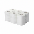 AUTO CUT TISSUE ROLL 900 GRAMS LAMINATED EMBOSSED 7 PERFORATED PACK OF 6