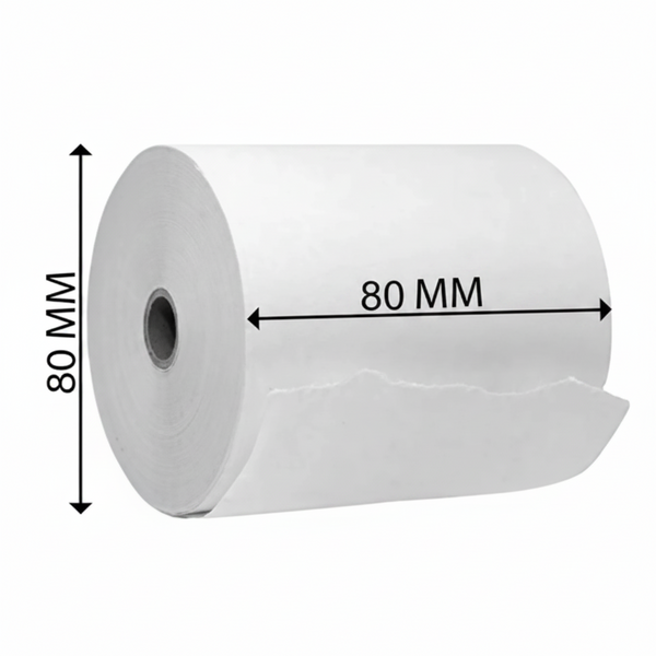 THERMAL PAPER CASH ROLL 48GRAMS 80MM
