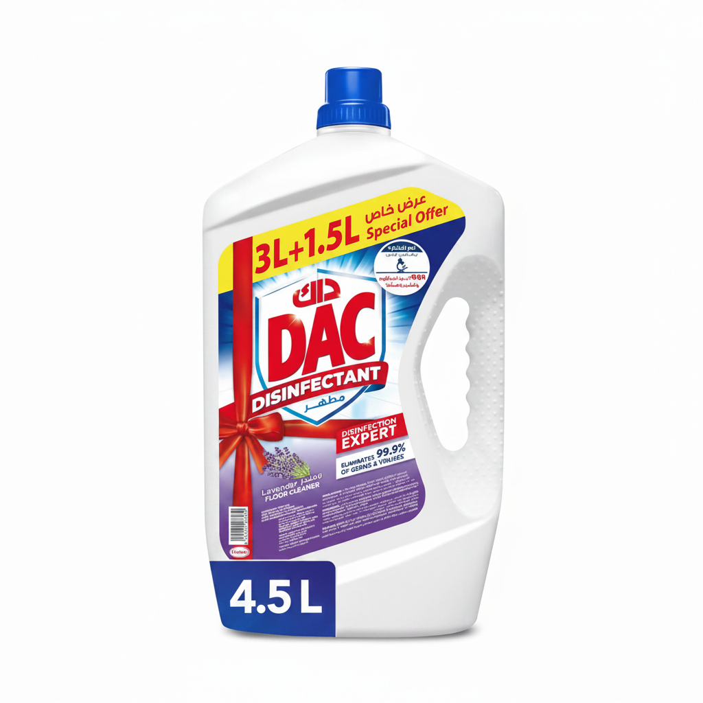 DAC 4.5 L CLEANER DISINFECTANT