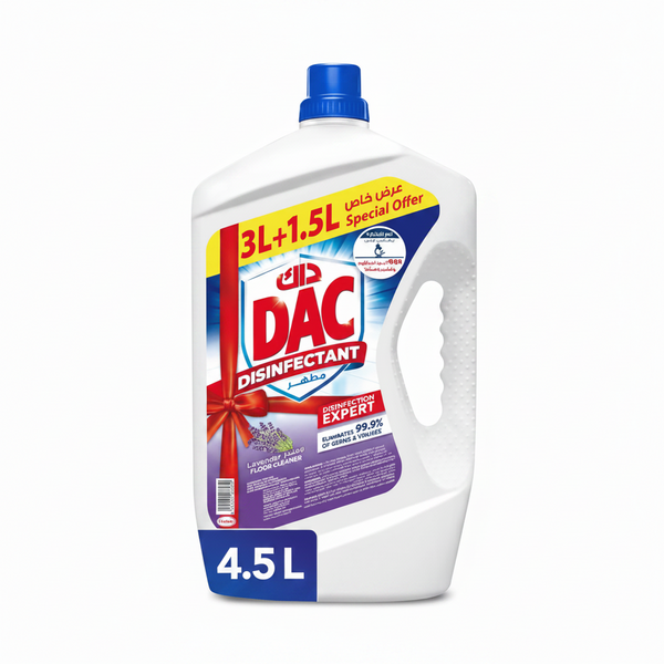 DAC 4.5 لتر منظف مطهر