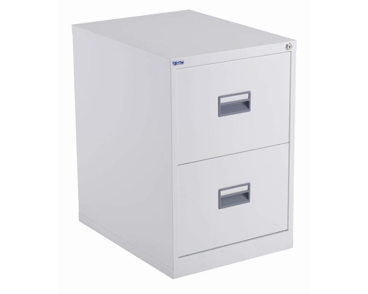 Numai Essentials 2-Drawer Filing Cabinet Steel