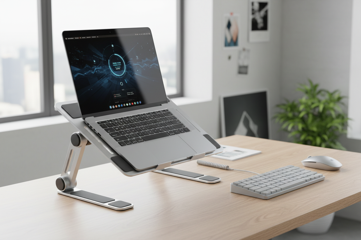 Adjustable Aluminium Laptop Stand