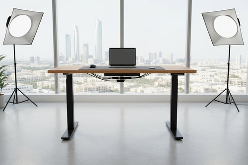 Height-Adjustable Standing Desk 140x70cm Electric