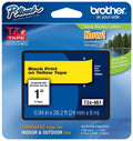 Brother TZe-631 Tape 12mm Black on Yellow